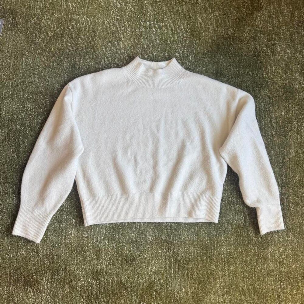 Other-stories Women's White and Cream Jumper
